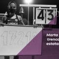 Marta Galimany trenca el rècord estatal de l’hora en pista 9