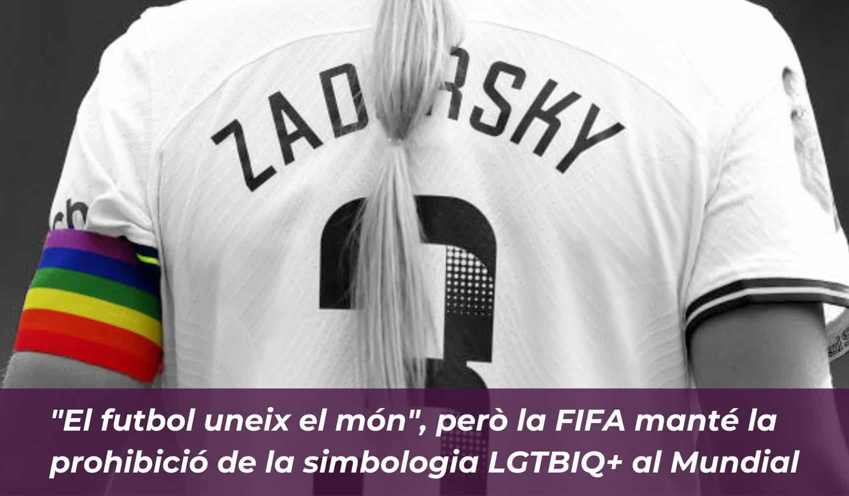 “El futbol uneix el món”, però la FIFA manté la prohibició de la simbologia LGTBIQ+ al Mundial 1