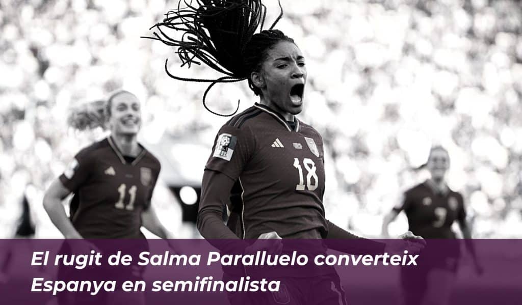 El rugit de Salma Paralluelo converteix Espanya en semifinalista 6